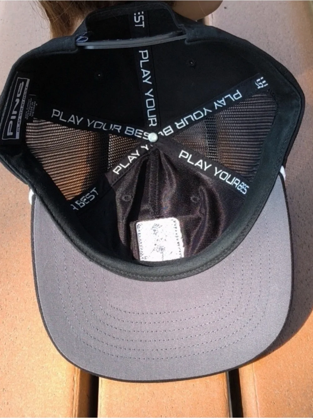 Vintage PING Golf Rope Snapback Trucker Hat – Embroidered Logo Patch